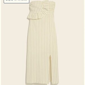 Vineyard Vines Kentucky Derby Strapless Column Midi Dress